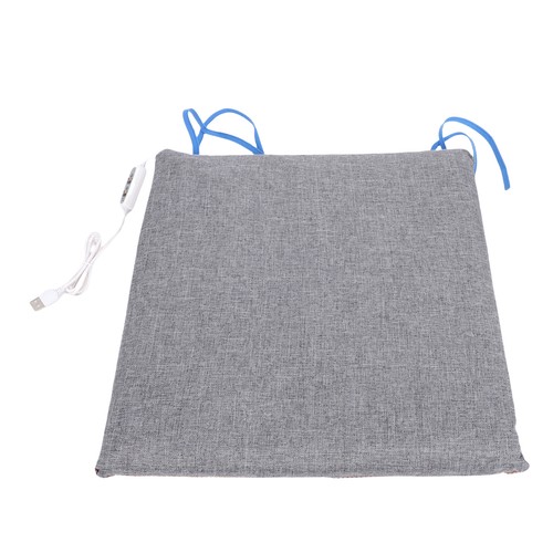 Usb heated cushion - grey, high