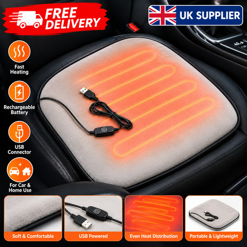 Heated seat pad - pad, electric