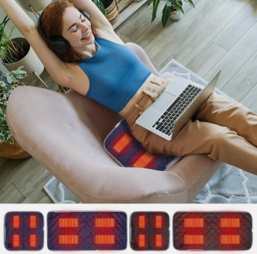 Portable heated seat - seat, cushion