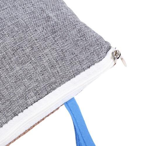 Usb heated cushion grey high - usb,