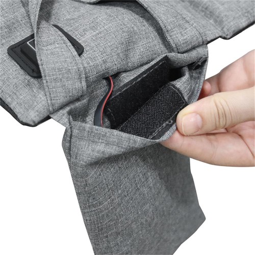 Portable fold heated seat - 3-fold,