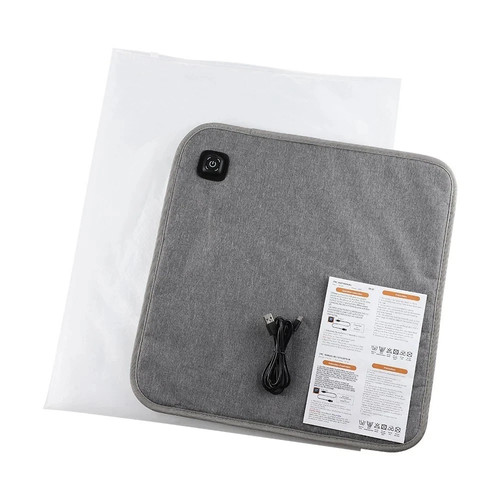 Usb heated cushion - heated, new