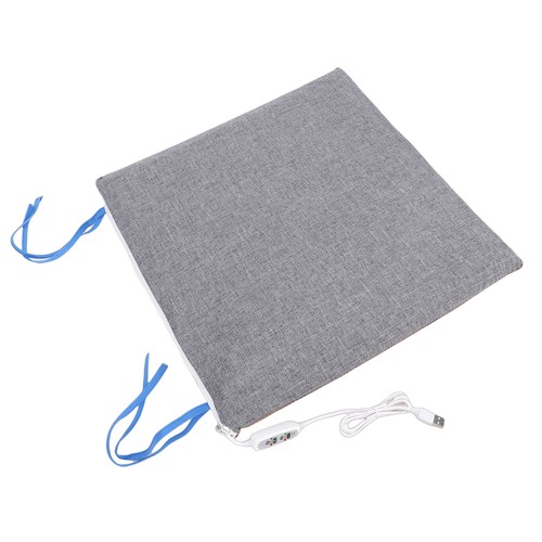 Usb heated seat cushion - seat, grey