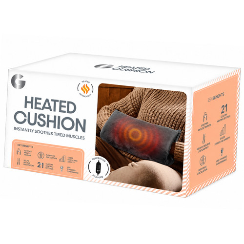 Heated cushion 1 - cushion, 2-in-1