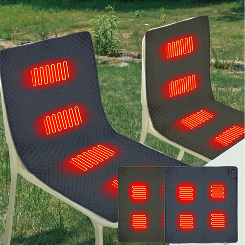 Heated seat cushion pad - heated,