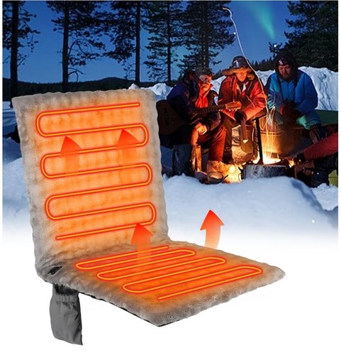 Heated seat pad - heated,