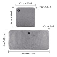 USB Heated Seat Cushion Large