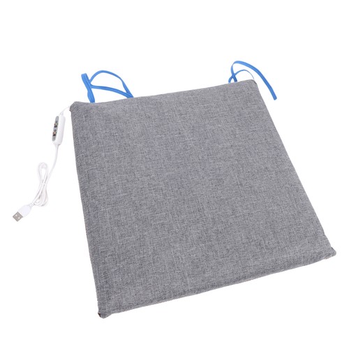 Usb heated seat cushion - usb, grey