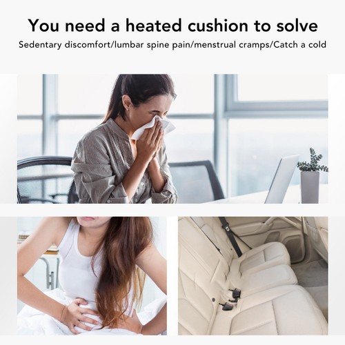 Usb heated seat cushion - usb,